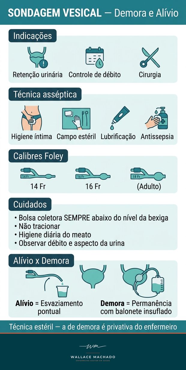 Degustação: Sondagem Vesical