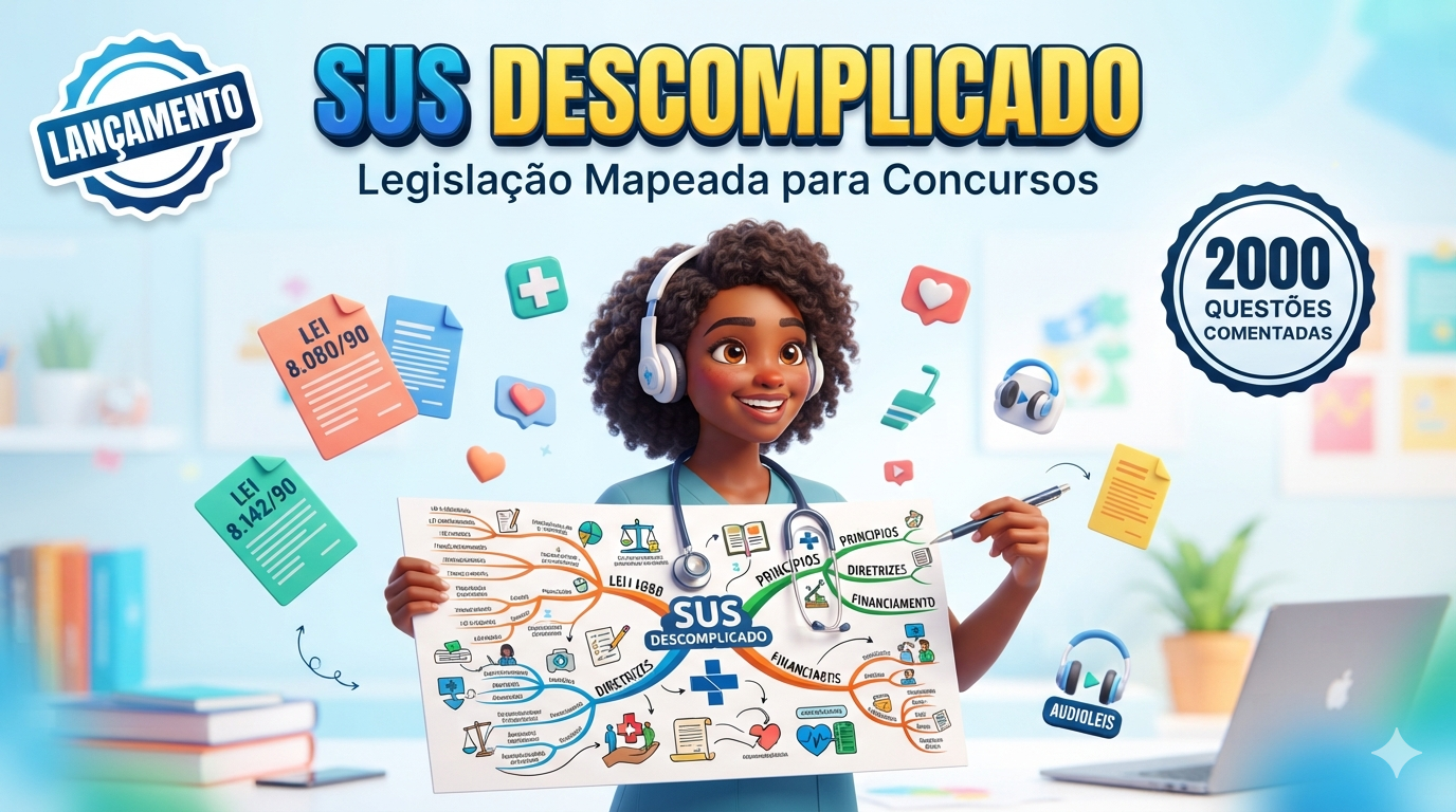 SUS Descomplicado — Legislação do SUS em mapas mentais